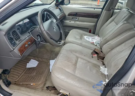 2008 Mercury Grand Marquis Ls z USA, uszkodzony, nr VIN 2MEFM75VX8X643673